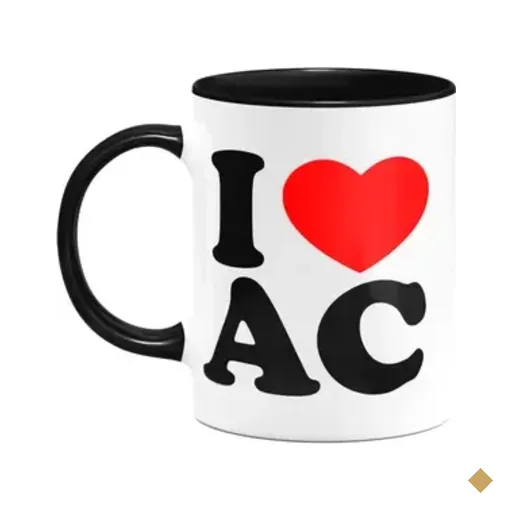 Caneca I Love Ac - Acre - 325ml - B-black