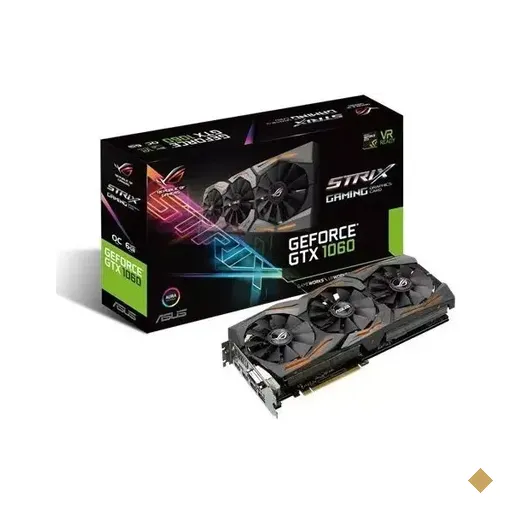 Placa de Vídeo ASUS GeForce GTX 1060 Strix OC 6GB GDDR5 192-bit PCI-E 3.0 x16…