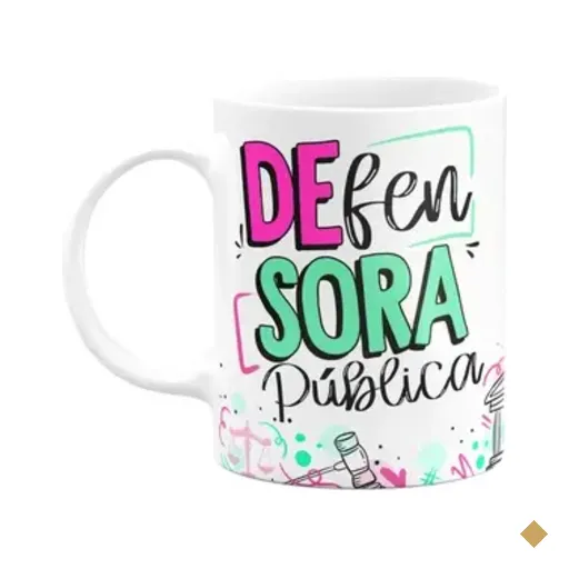 Caneca Profissões - Defensora Pública - 325ml