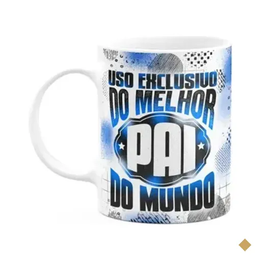 Caneca Pais - Uso Exclusivo Do Melhor Pai Do Mundo