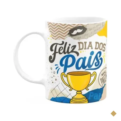 Caneca Dos Pais - Feliz Dia Dos Pais Meu Paizão - 325ml