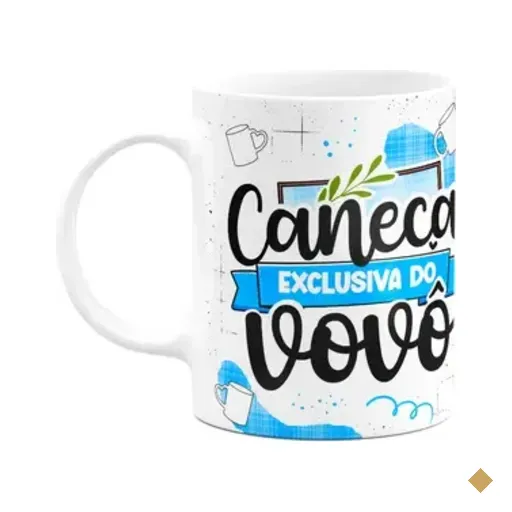 Caneca Dos Avós - Caneca Exclusiva Do Vovô