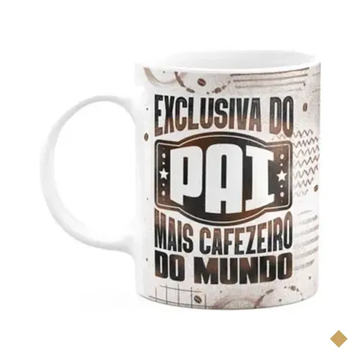 Caneca Pais - Exclusiva Do Pai Mais Cafezeiro Do Mundo