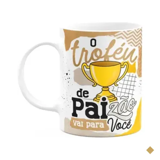 Caneca Dos Pais - Troféu De Paizão - 325ml