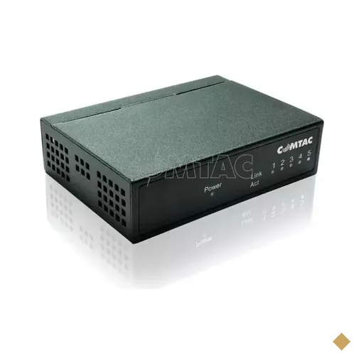 Comtac Switch 5 Portas Gigabit RJ45 10/100/1000 Mbps