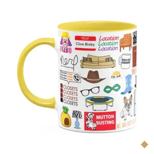 Caneca Icons Moments - Modern Family - B-yellow