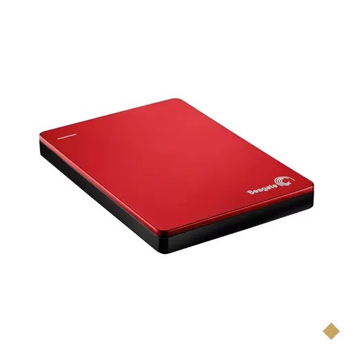 Seagate 2TB Backup Plus Slim Portátil USB 3.0 Vermelho