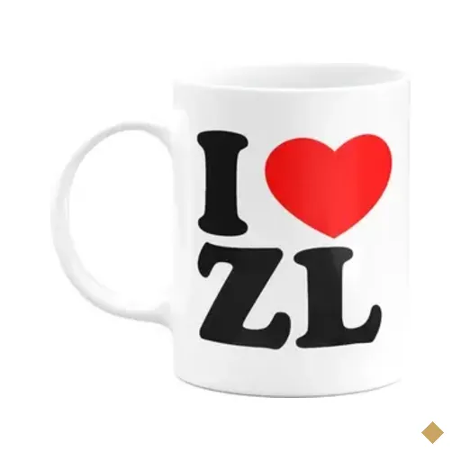 Caneca I Love Zl - I Love Zona Leste - 325ml