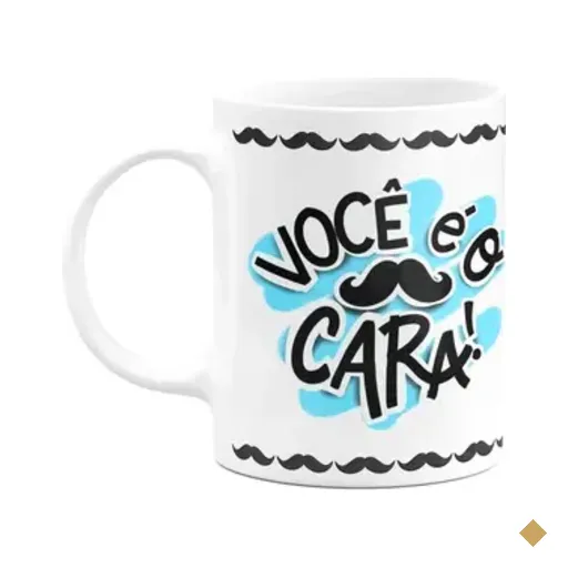 Caneca Pais - Você É O Cara - Feliz Dia Dos Pais