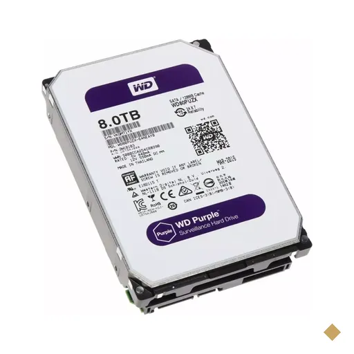 Western Digital Purple Series 8TB 5400RPM 128MB SATA 6.0Gb/s WD80PUZX