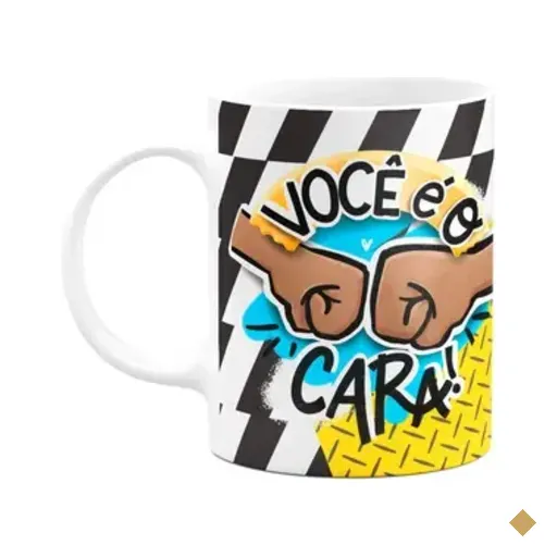 Caneca Pais - Você É O Cara - Paizão Amigo, Parceiro E Herói