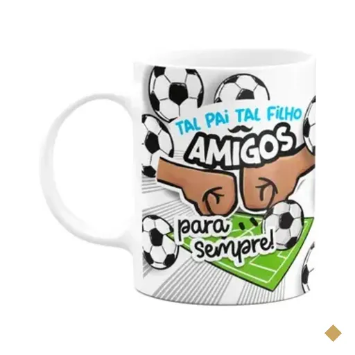 Caneca Pais - Tal Pai, Tal Filho! Amigos Para Sempre!