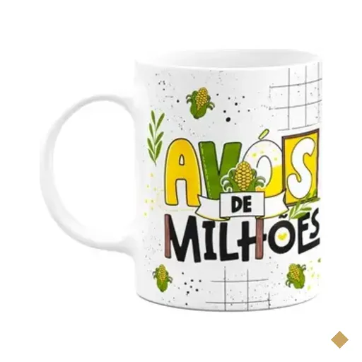 Caneca Dos Avós - Avós De Milhões - M2 - 325ml