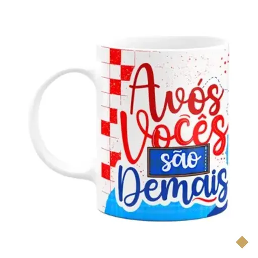 Caneca Dos Avós - Avós Vocês São Demais - 325ml