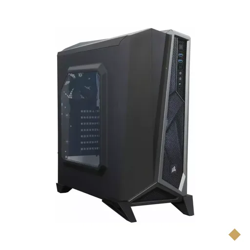 Gabinete Corsair Carbide Series Spec Alpha Black Silver Mid Tower 