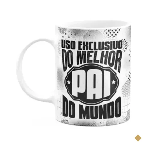 Caneca Pais - Uso Exclusivo Do Melhor Pai Do Mundo - M2