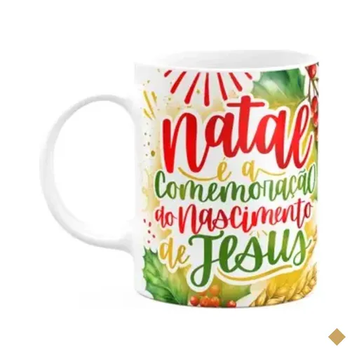 Caneca Natal De Jesus - A Comemoração Do Nascimento De Jesus
