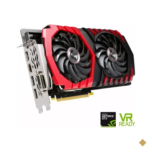 Placa de Vídeo MSI GeForce GTX 1060 Gaming X 3GB GDDR5 192-bit PCI-E 3.0 x16 