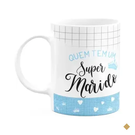 Caneca Família Super - Quem Tem Um Super Marido