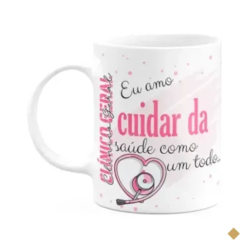 Caneca De Profissões - Sou Clínico Geral - M2 - 325ml