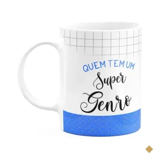 Caneca Família Super - Quem Tem Um Super Genro