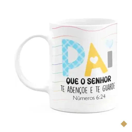 Caneca Pais - Pai, Que O Senhor Te Abençoe E Te Guarde