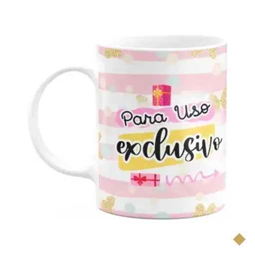 Caneca - Uso Exclusivo Do Meu Amigo Secreto M2 - 325ml
