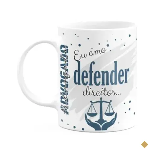 Caneca De Profissões - Sou Advogado - 325ml