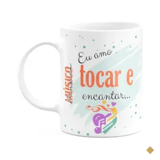 Caneca De Profissões - Sou Músico - 325ml