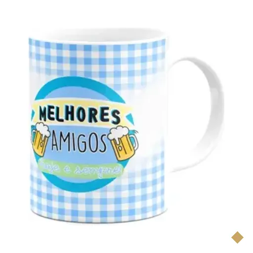 Caneca Amizade - Melhores Amigos Hoje E Sempre - 325ml