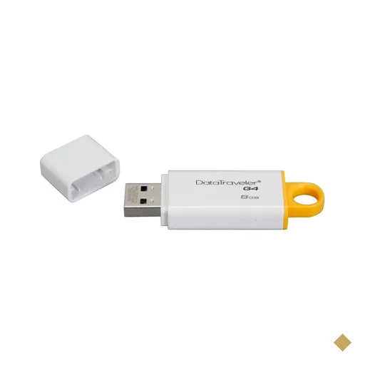 Kingston DataTraveler G4 8GB USB 3.0 Flash Drive Amarelo