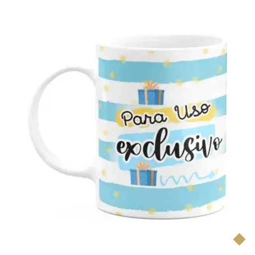 Caneca - Uso Exclusivo Do Meu Amigo Secreto - 325ml
