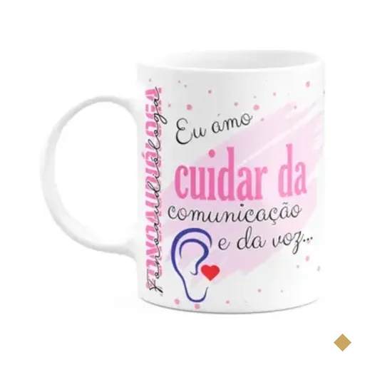 Caneca De Profissões - Sou Fonoaudióloga - 325ml