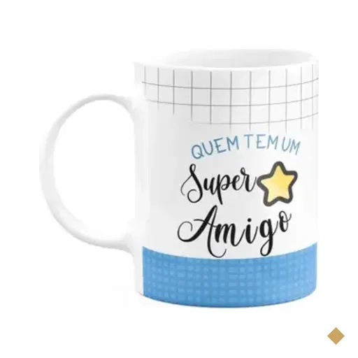 Caneca Família Super - Quem Tem Um Super Amigo
