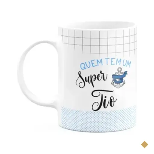 Caneca Família Super - Quem Tem Um Super Tio