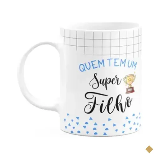Caneca Família Super - Quem Tem Um Super Filho