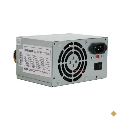 Fonte PowerX 230W ATX Bivolt + Cabo de Força