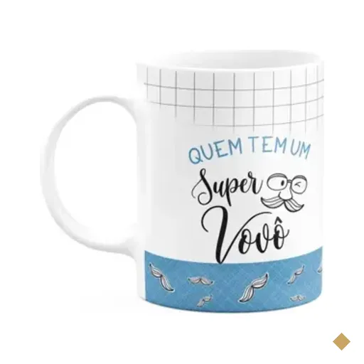 Caneca Família Super - Quem Tem Um Super Vovô