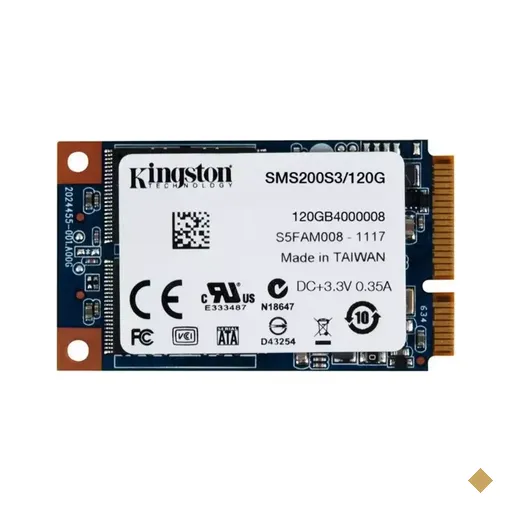 Kingston SSDNow mS200 Series 120GB mSATA 6.0Gb/s (SSD) SMS200S3/120G