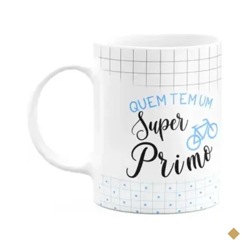 Caneca Família Super - Quem Tem Um Super Primo