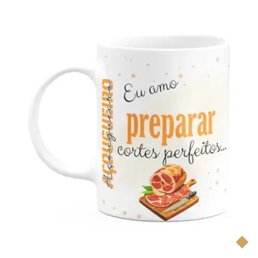 Caneca De Profissões - Sou Açougueiro - 325ml
