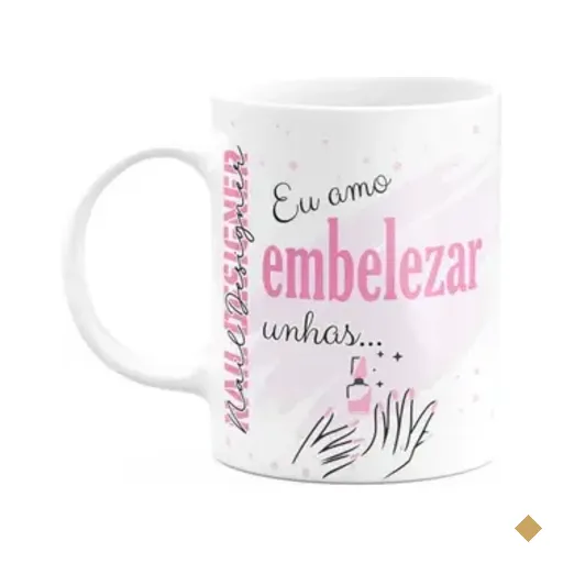 Caneca De Profissões - Sou Nail Designer - 325ml
