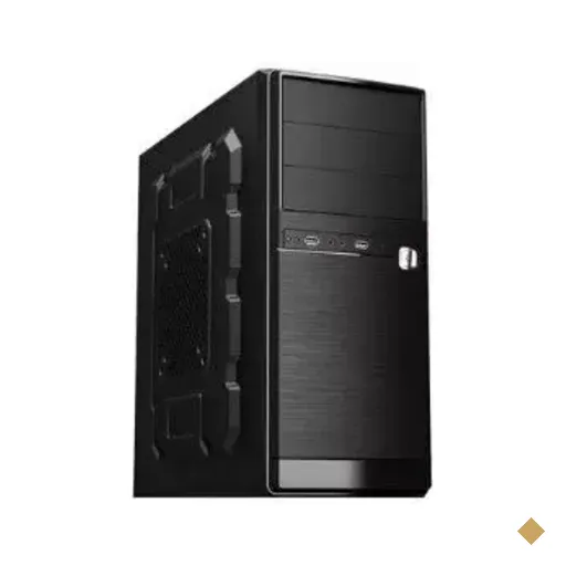 Gabinete NewDrive Y8B1 Mid Tower Preto com Fonte 200W