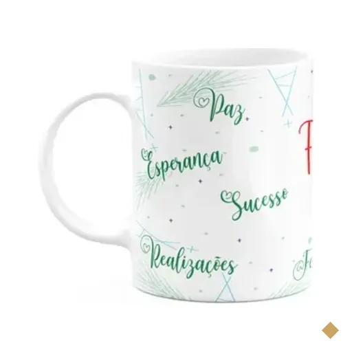Caneca Natalina - Meus Desejos De Natal - 325
