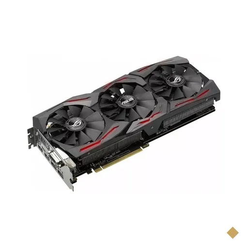 Placa de Vídeo ASUS GeForce GTX 1080 STRIX OC Gaming 8GB GDDR5X 256-bit PCI…