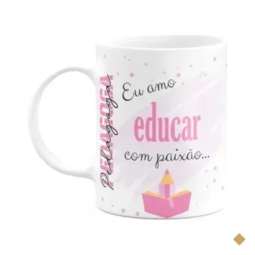 Caneca De Profissões - Sou Pedagoga - 325ml
