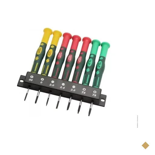 Jogo de Chaves de Fenda de Precisão Philips Torx Coloridas