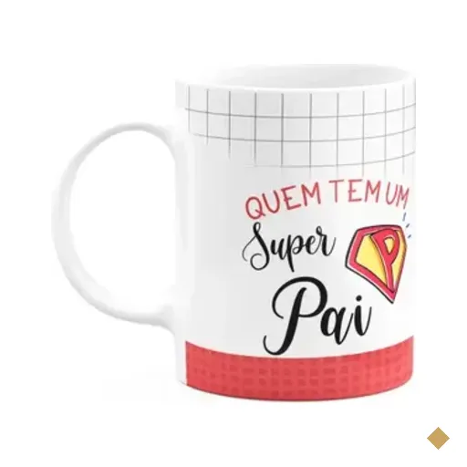 Caneca Família Super - Quem Tem Um Super Pai