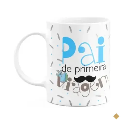 Caneca Pais - Pai De Primeira Viagem - 325ml