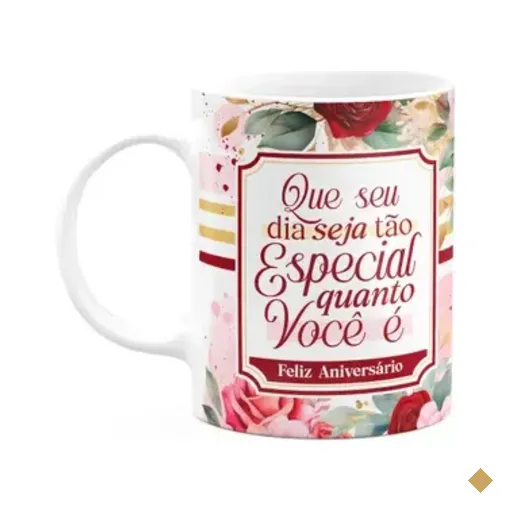 Caneca Aniversário - Que Seu Dia Seja Especial Como Vc - M2